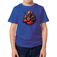 Футболка дитяча JHK "Deadpool" 12-14 р. Синій