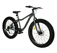Велосипед Crosser 24 Fat Bike рама 13 ST, Серый Gray