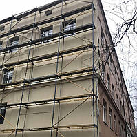 Будівельні риштування клино-хомутові КХЛ, комплектація 5.0 х 7.0 (м)