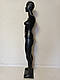 Манекен жіночий в повний зріст Наташа чорний на подставці ДВП, фото 2