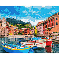 Картина за номерами "Містечко Італії" Ідейка KHO2725 40х50 см at