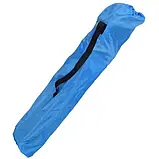 Туристичний компактний складаний Синій кемпінговий стілець для риболовлі та відпочинку, фото 5