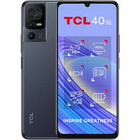 Мобильный телефон TCL 40 SE (T610K2) 6/256GB Dark Grey (T610K2-2ALCPB12) hp