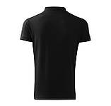 Поло Cotton heavy 220 Malfini для чоловіків black 2XL, фото 4