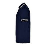 Поло Montreal 230 Roly унісекс navy blue/white 2XL, фото 4