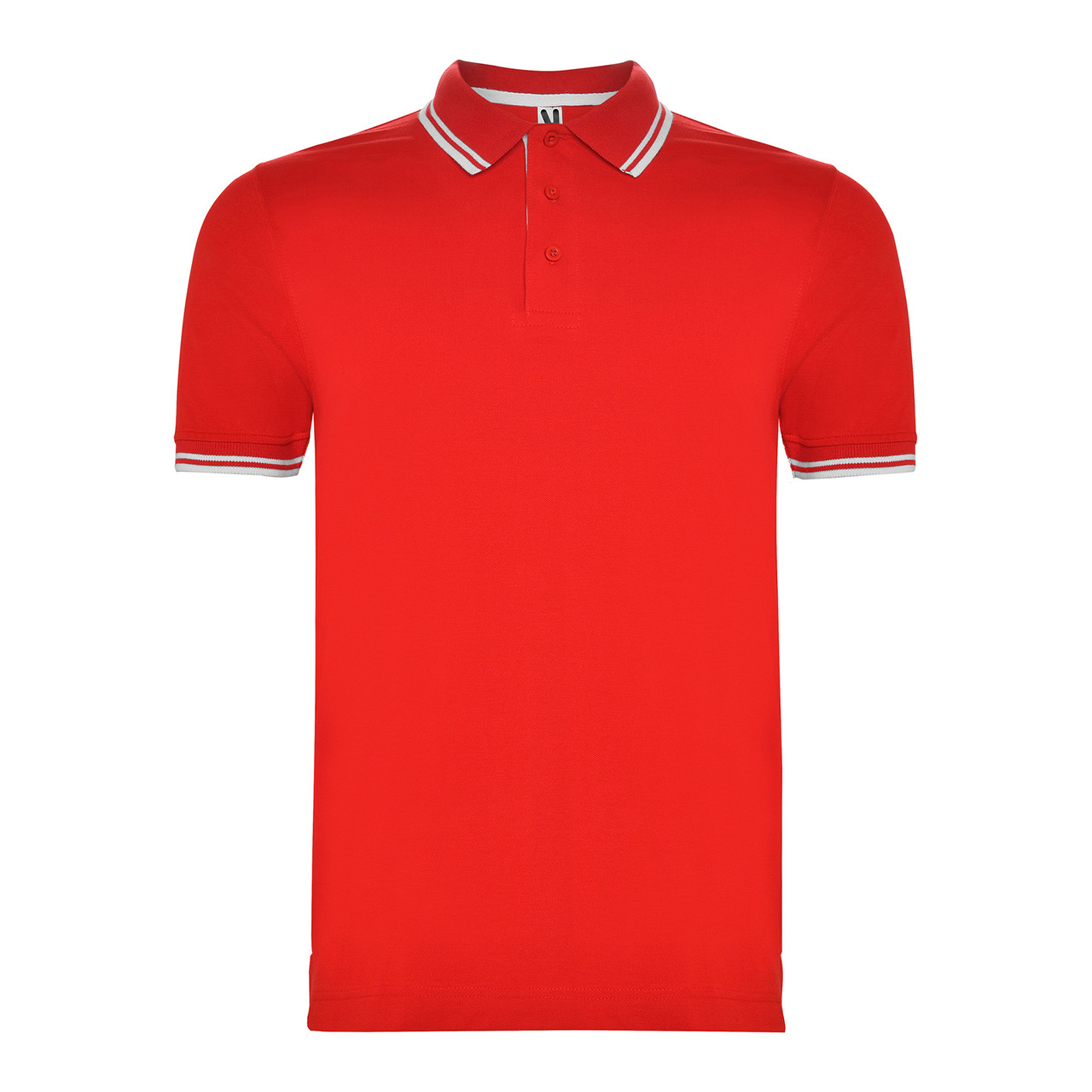 Поло Montreal 230 Roly унісекс red/white 2XL