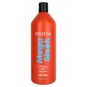 Шампунь що розгладжує Mega Sleek для гладкості неслухняного волосся Matrix,300ml