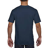 Футболка Premium Cotton 185 Gildan унісекс navy S, фото 2