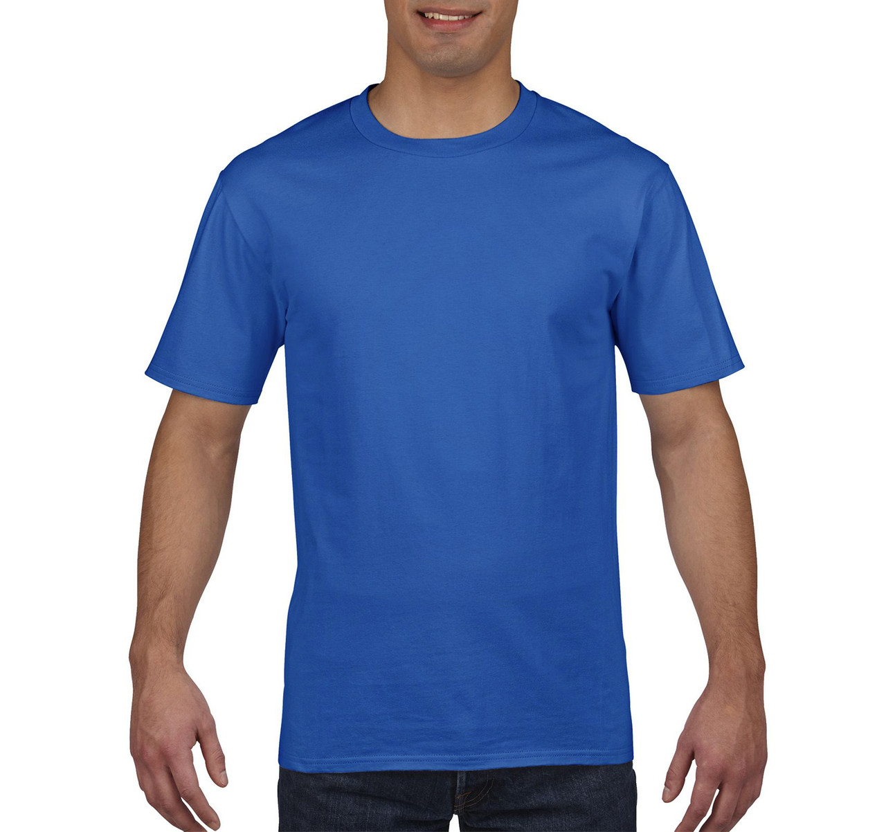 Футболка Premium Cotton 185 Gildan унісекс royal M