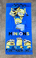 Рушник-Пончо махровий 100% Cotton."Посіпаки" "Minions".