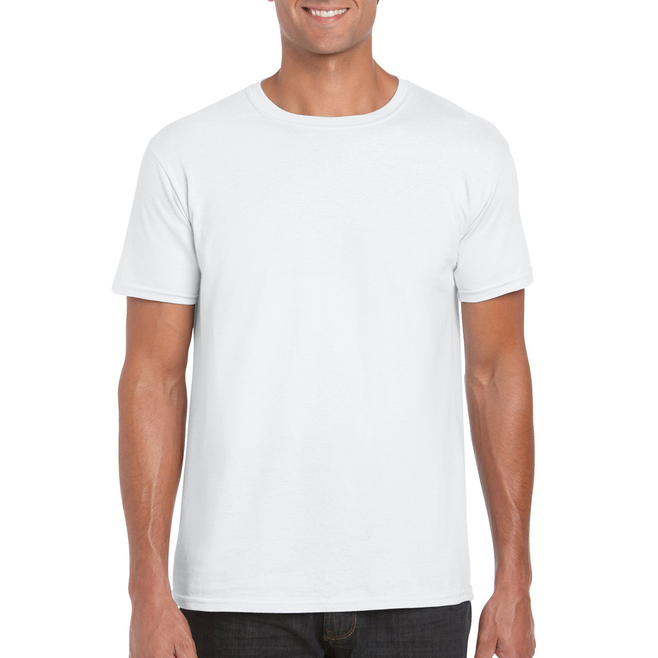Футболка SoftStyle 153 Gildan унісекс white 2XL