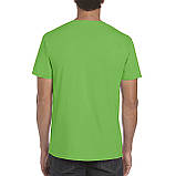 Футболка SoftStyle 153 Gildan унісекс electric green XL, фото 2