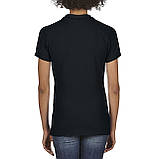 Поло жіноче SoftStyle 177, TM Gildan Gildan для жінок black 2XL, фото 3