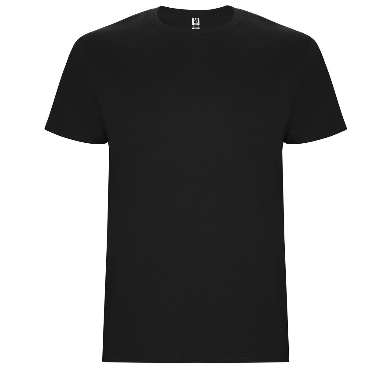 Футболка Stafford 190 Roly унісекс black M