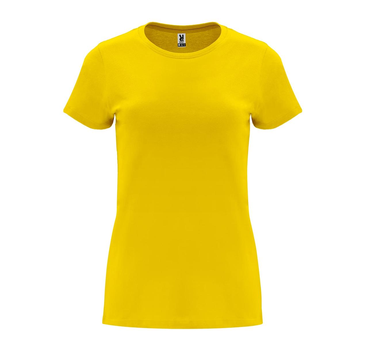 Футболка жіноча Capri 170 Roly для жінок yellow S, фото 1
