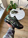 Кросівки чоловічі зелені  Asics Gel-Quantum Kinetic Green Brown Black (15689), фото 3