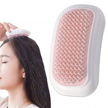 Електричний масажер для голови Head Massager / Масажна щітка для шкіри голови / Вібромасажер для голови