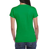 Футболка жіноча SoftStyle 153 Gildan для жінок irish green 2XL, фото 3