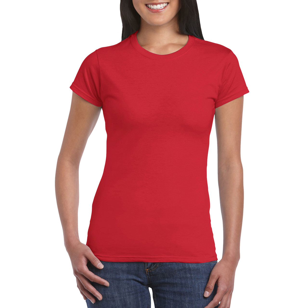Футболка жіноча SoftStyle 153 Gildan для жінок red 2XL
