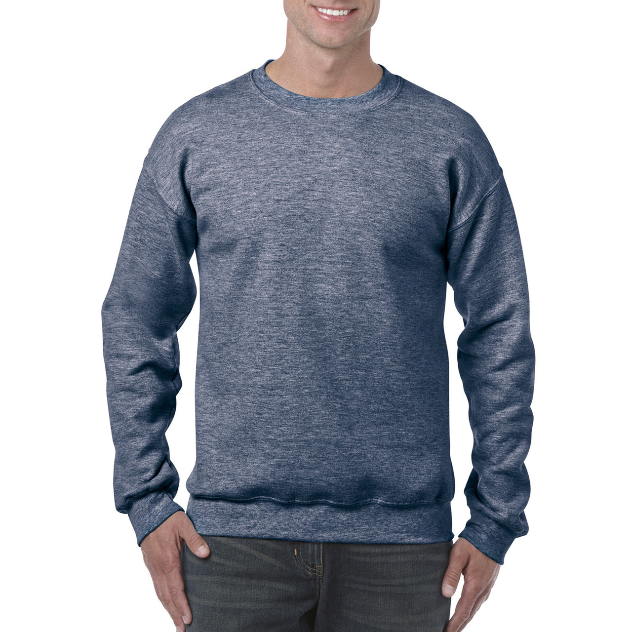 Реглан Heavy Blend 271, TM Gildan Gildan унісекс heather sport dark navy 2XL