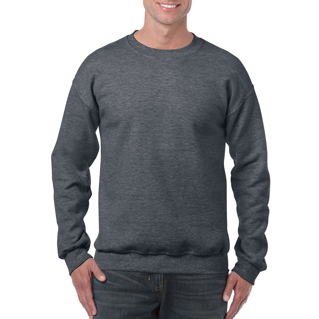 Реглан Heavy Blend 271, TM Gildan Gildan унісекс dark heather S