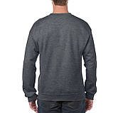 Реглан Heavy Blend 271, TM Gildan Gildan унісекс dark heather S, фото 3