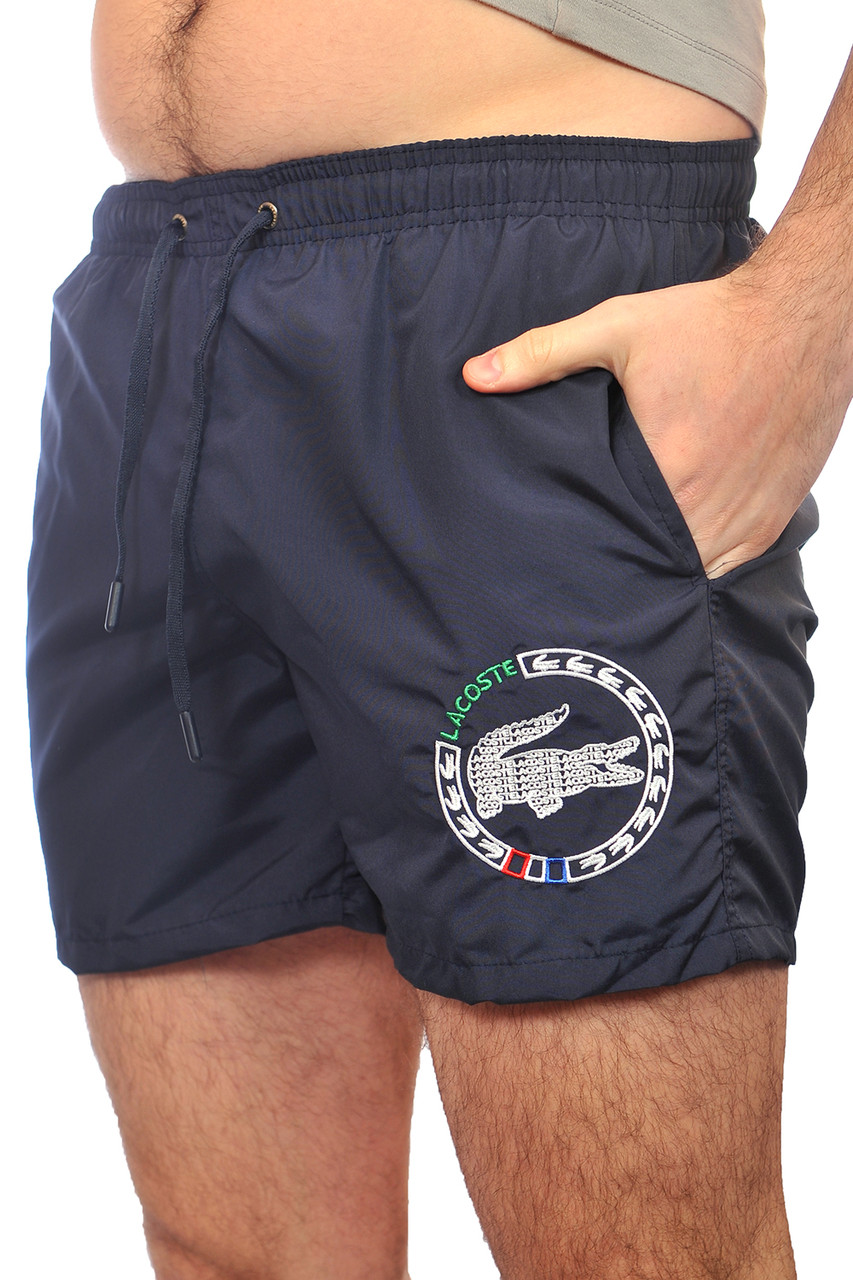 Шорти пляжні чоловічі Lacoste 24-D-208 темно-сині S