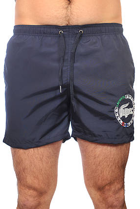 Шорти пляжні чоловічі Lacoste 24-D-208 темно-сині, фото 3