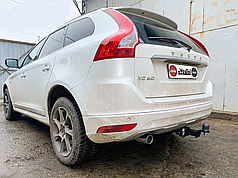 Фаркоп Volvo XC60 I 2008-2017 (Вольво ХС60) Американська вставка під квадрат
