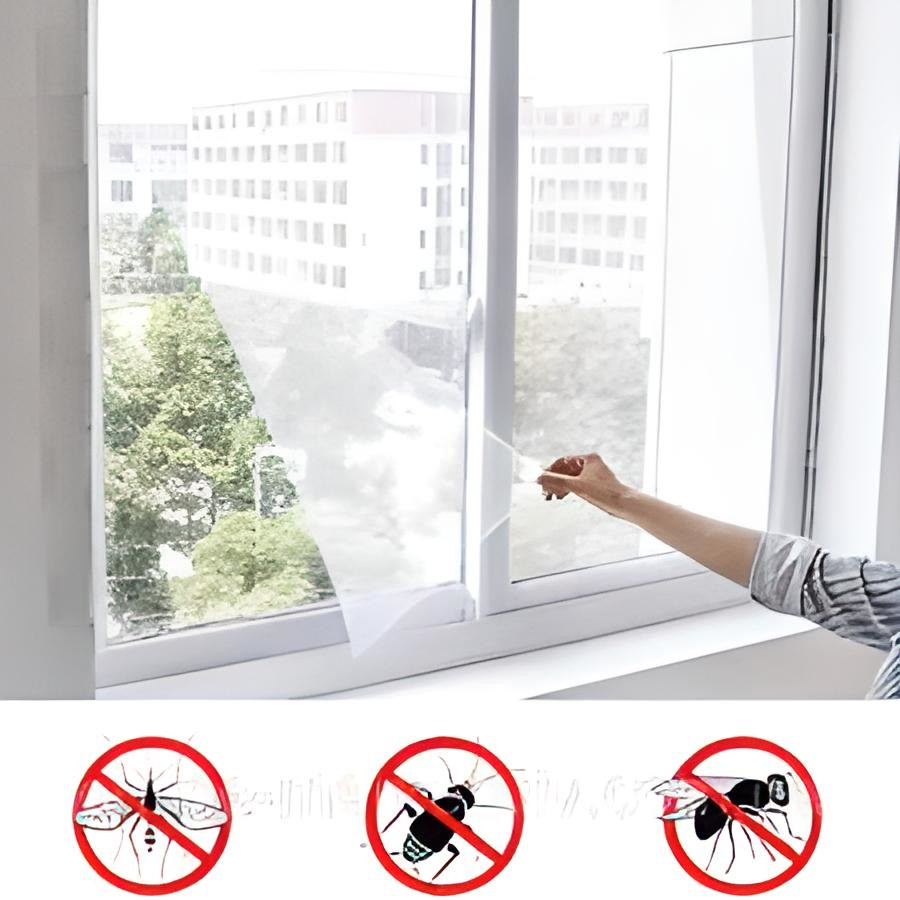 "Антимоскитная сетка на окно MAGNETIC 150х180 см NO9213: защита от насекомых без лишних хлопот!" - фото 10 - id-p2003816658