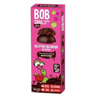 Цукерка Bob Snail Равлик Боб яблучно-полуничний в чорному шоколаді 30 г (4820219341307) hp