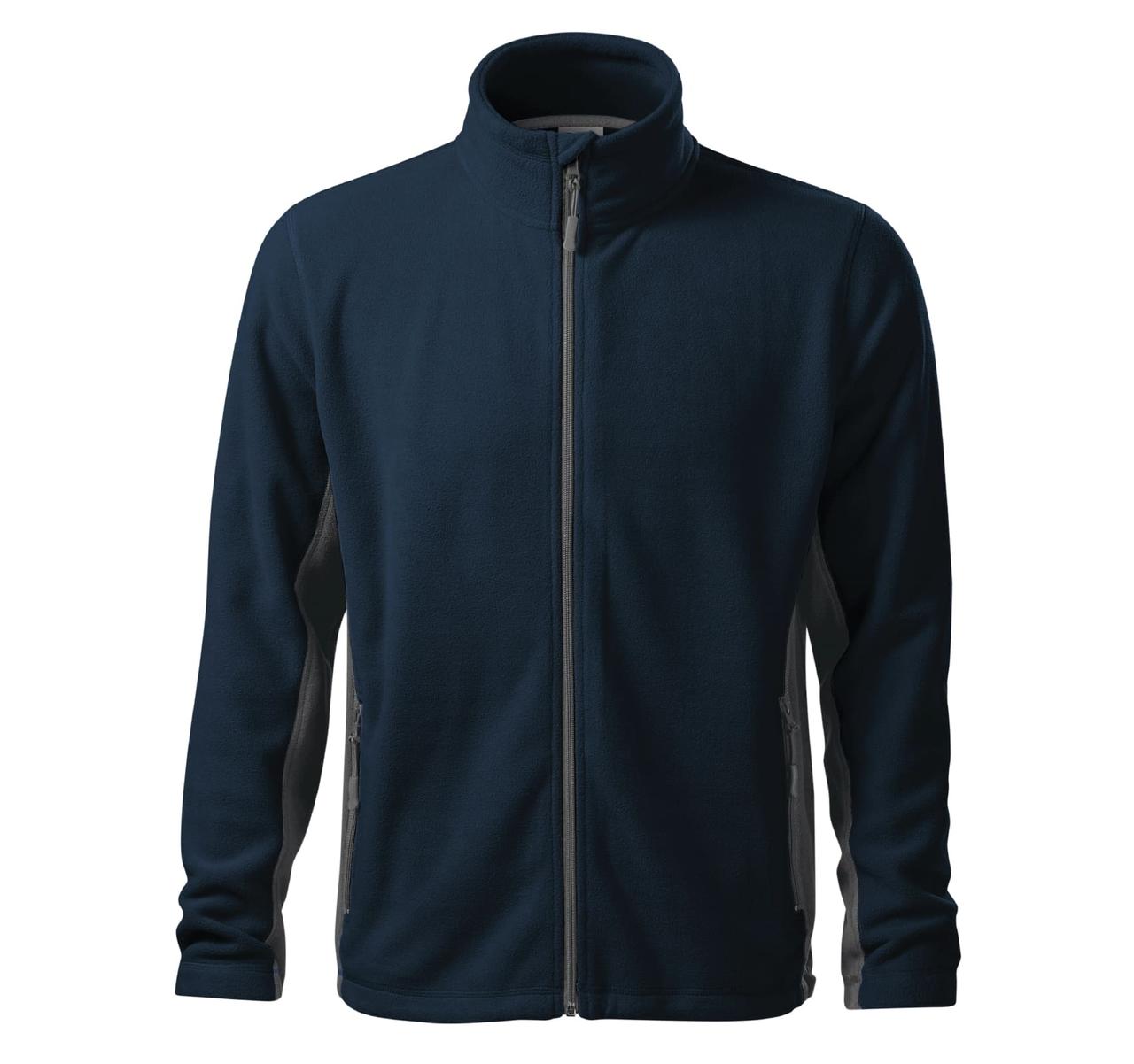 Реглан флісовий на блискавці Frosty 220 Malfini унісекс navy blue L