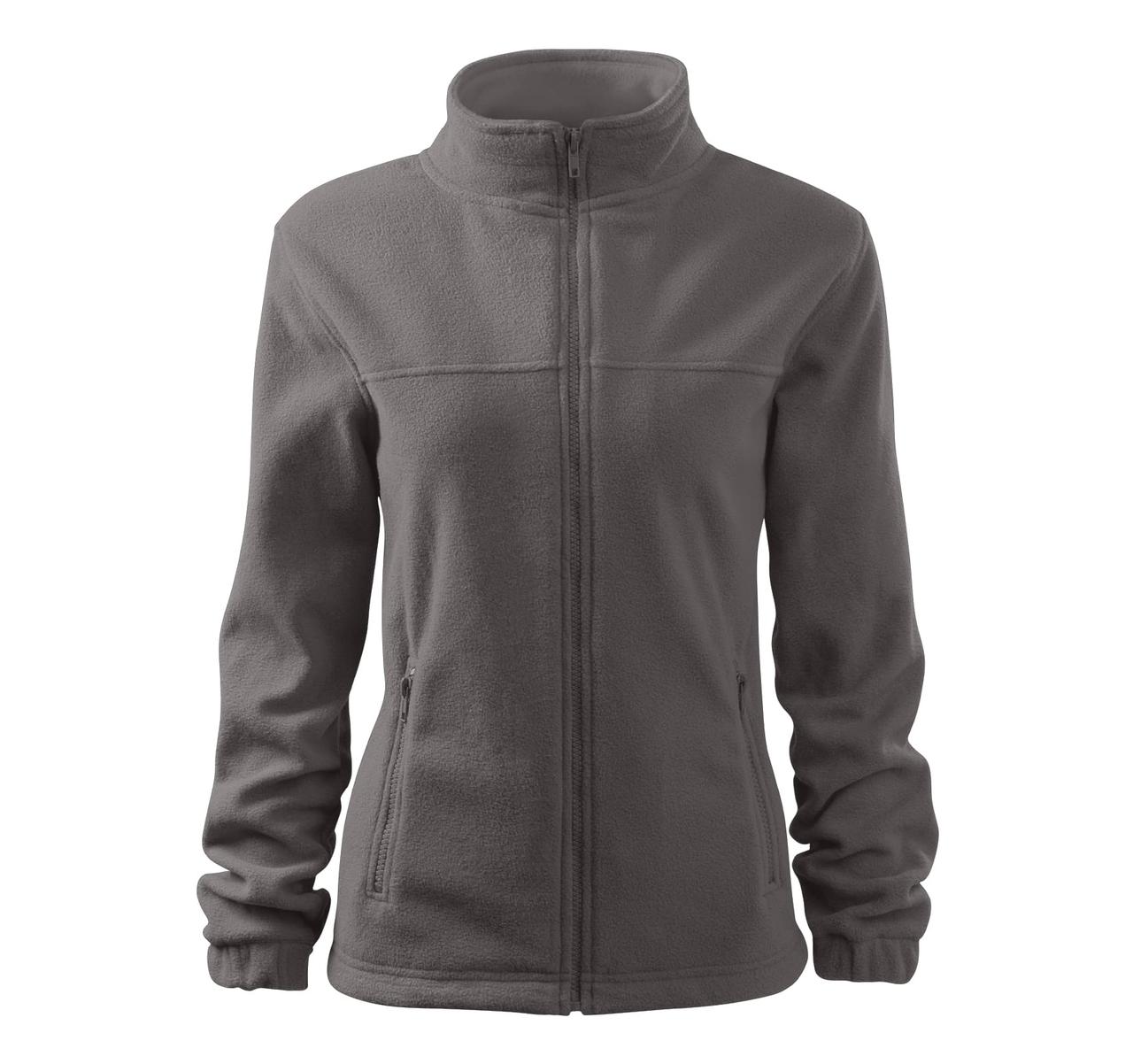 Реглан флісовий на блискавці Jacket 280 woman Malfini для жінок steel gray 2XL