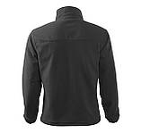 Реглан флісовий на блискавці Jacket 280 Malfini унісекс steel gray L, фото 3