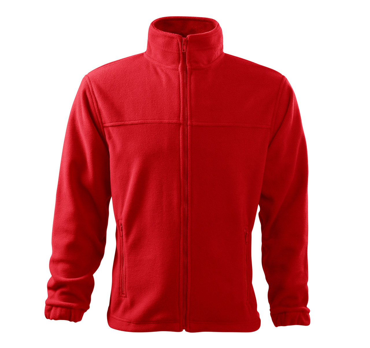 Реглан флісовий на блискавці Jacket 280 Malfini унісекс red S, фото 1