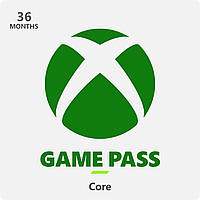 Підписка Xbox Game Pass Core, 36 місяців (Код)