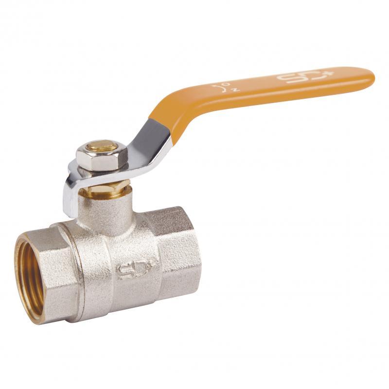 Кран кульовий SD Plus 1" ВР для газу (важіль) SD600G25, фото 1