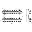 Колектор Icma 1" 10 виходів, без витратоміра №K005, фото 3
