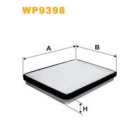 Фильтр салона Wixfiltron WP9398 hp