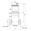 Дегазатор Icma 1" No740, фото 3