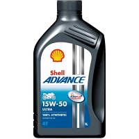 Моторное масло Shell Advance 4T Ultra 15W50 1л (5434) hp