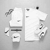 Мужской спортивный летний комплект шорты и футболка nike Sensey Чоловічий спортивний літній комплект найк