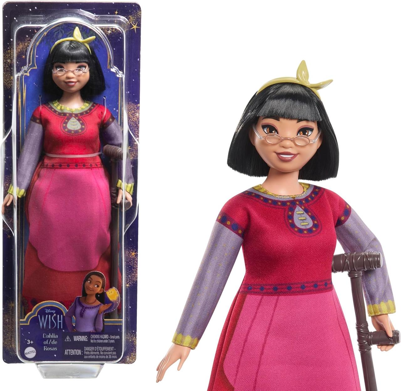 Лялька Дахлія Дахлия Заветное желание Mattel Disney Wish Dahlia of Rosas Posable Fashion Doll