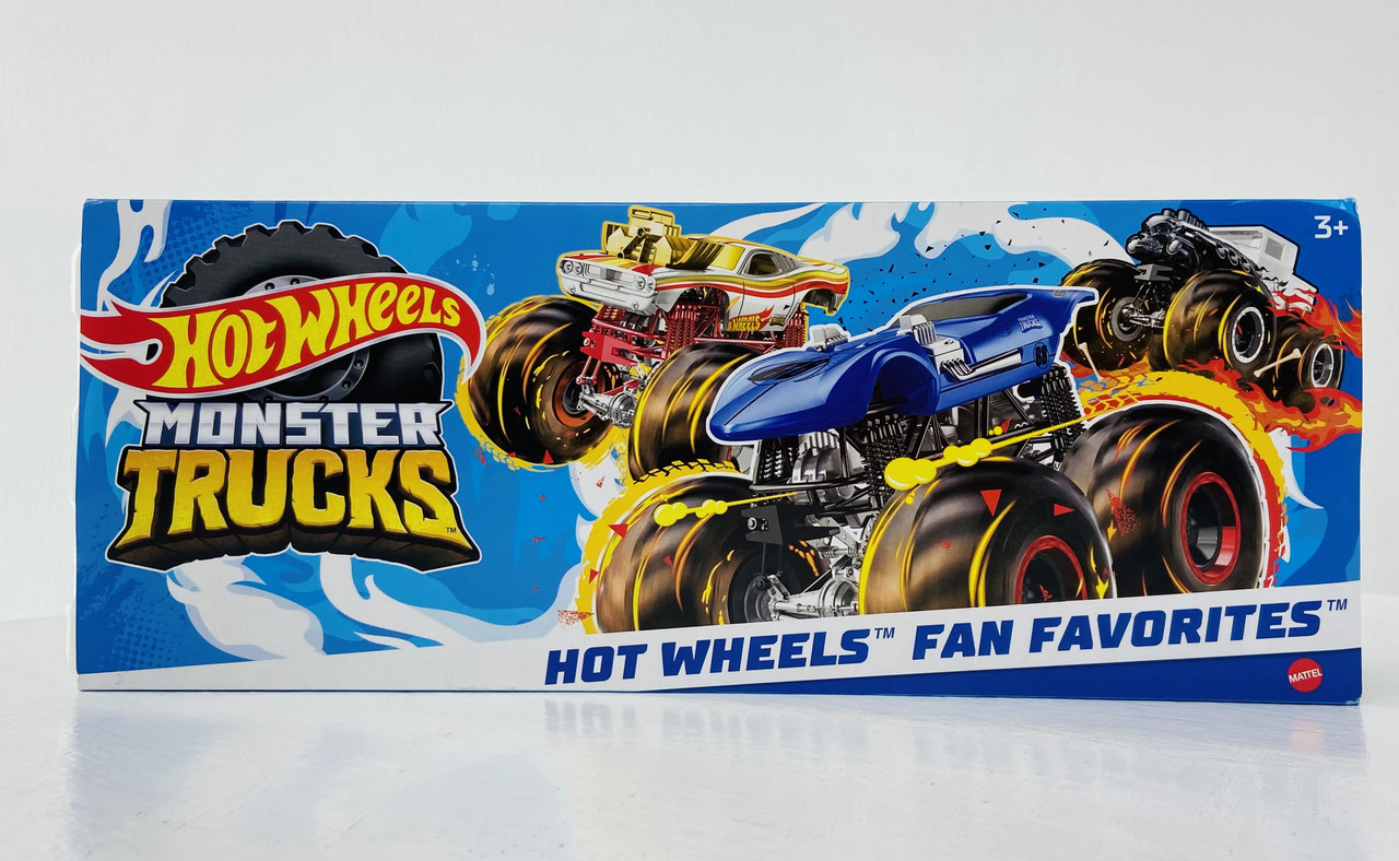 Набір машинок 1:64 Hot Wheels 3 шт. Monster Trucks HNT78 Mattel