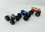 Набір машинок 1:64 Hot Wheels 3 шт. Monster Trucks HNT78 Mattel, фото 4