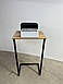 Приставний мобільний столик LOFT_MR під реклайнер та експрес манікюр для майстра салону краси, фото 5