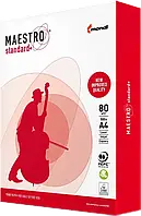 Бумага офисная (А4, 80г/м2, 500 листов) Mondi Maestro Standart+