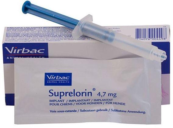 Супрелорін 4,7 мг Suprelorin протизаплідний засіб для собак, котів та тхорів, 2 чіпа+аплікатор - фото 1 - id-p2182410315