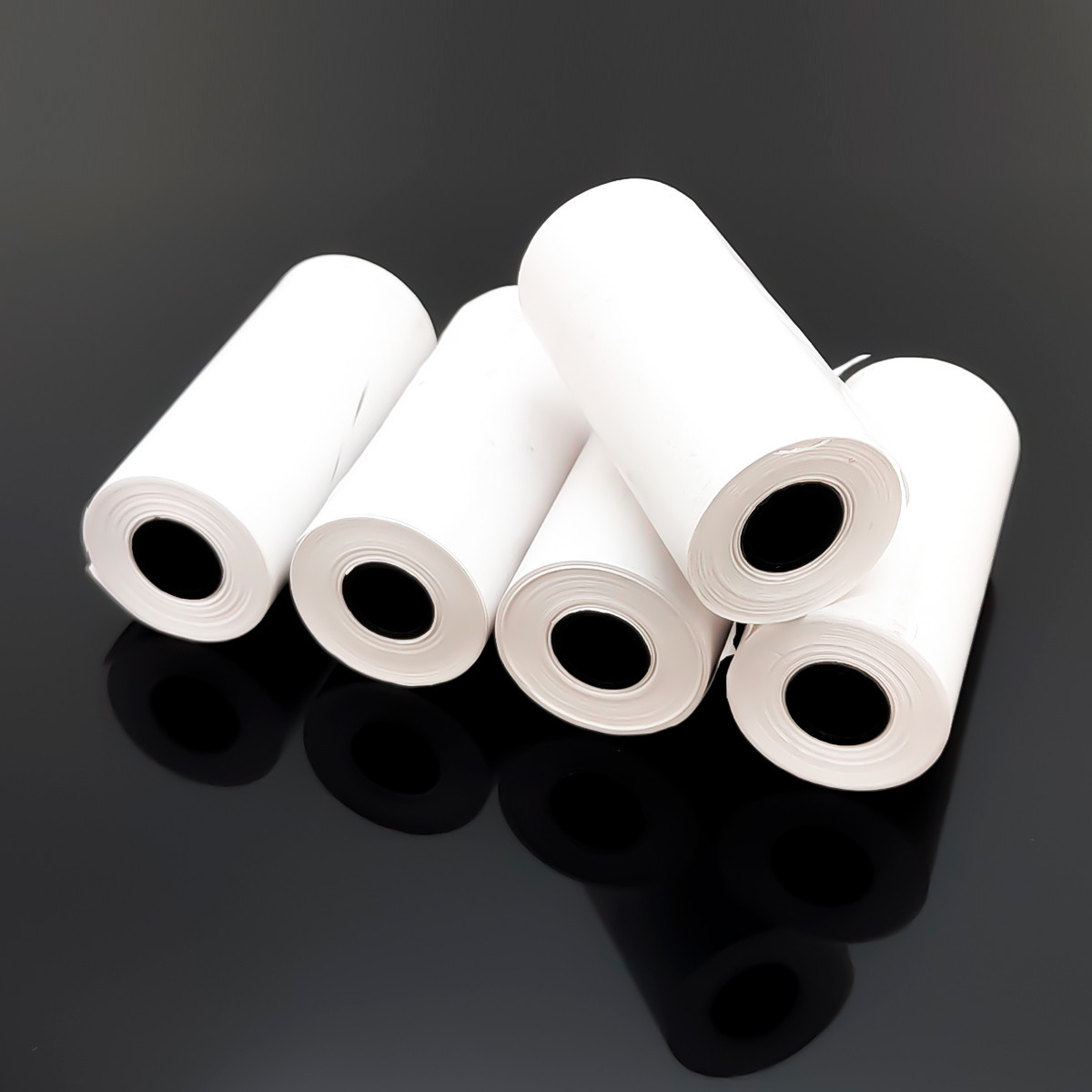 5 рулонів білого паперу для міні принтера