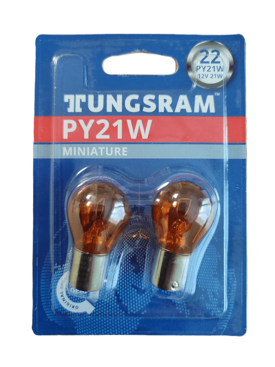 1056 E1 PY21W 12V BAU15S Tungsram Угорщина (поворот, аварійна сигналізація) ціна за 2 штуки